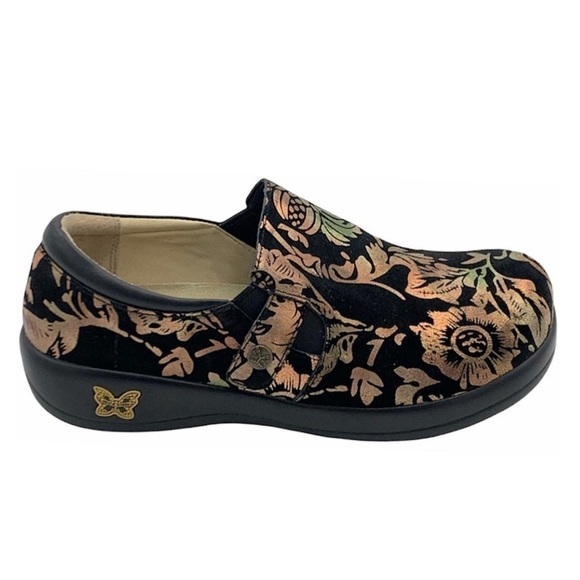 NWOT Alegria Leather Slip-On Shoes With Double Gore Kara Regal Copper - Picture 2 of 16